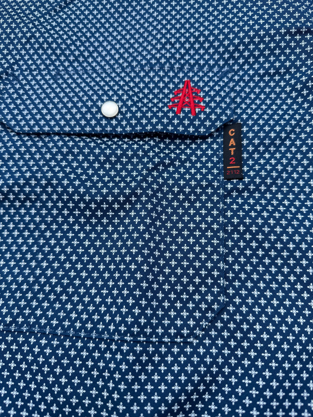 FR Pearl Snap Work Shirt - Honor Navy