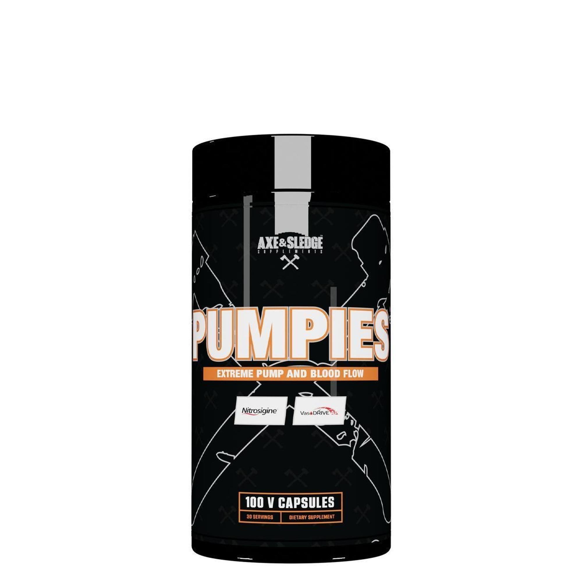 Axe & Sledge Pumpies - 100 Capsules